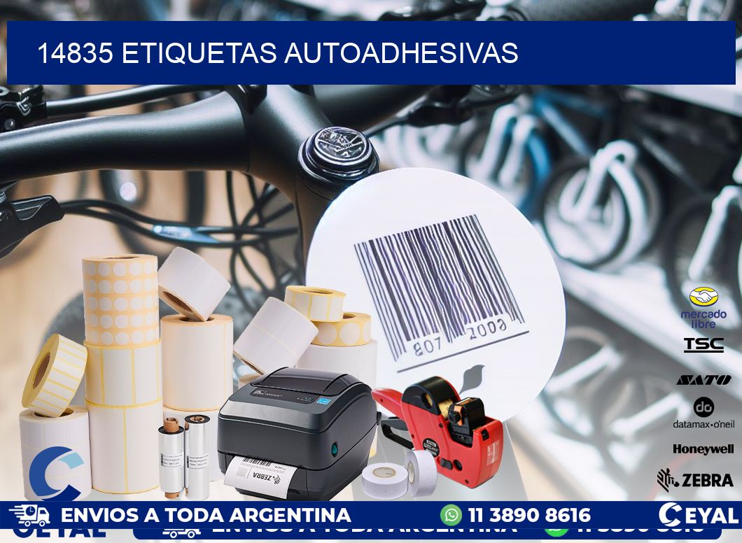 14835 ETIQUETAS AUTOADHESIVAS
