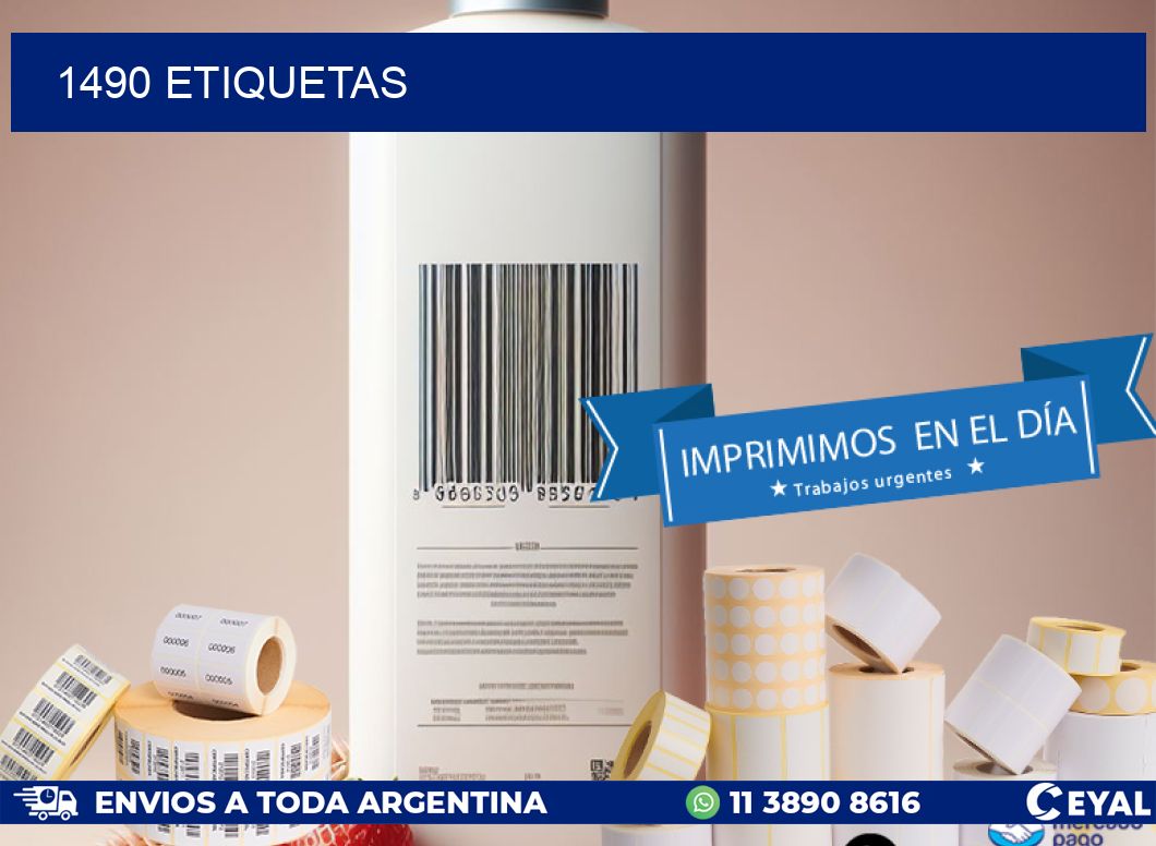 1490 ETIQUETAS