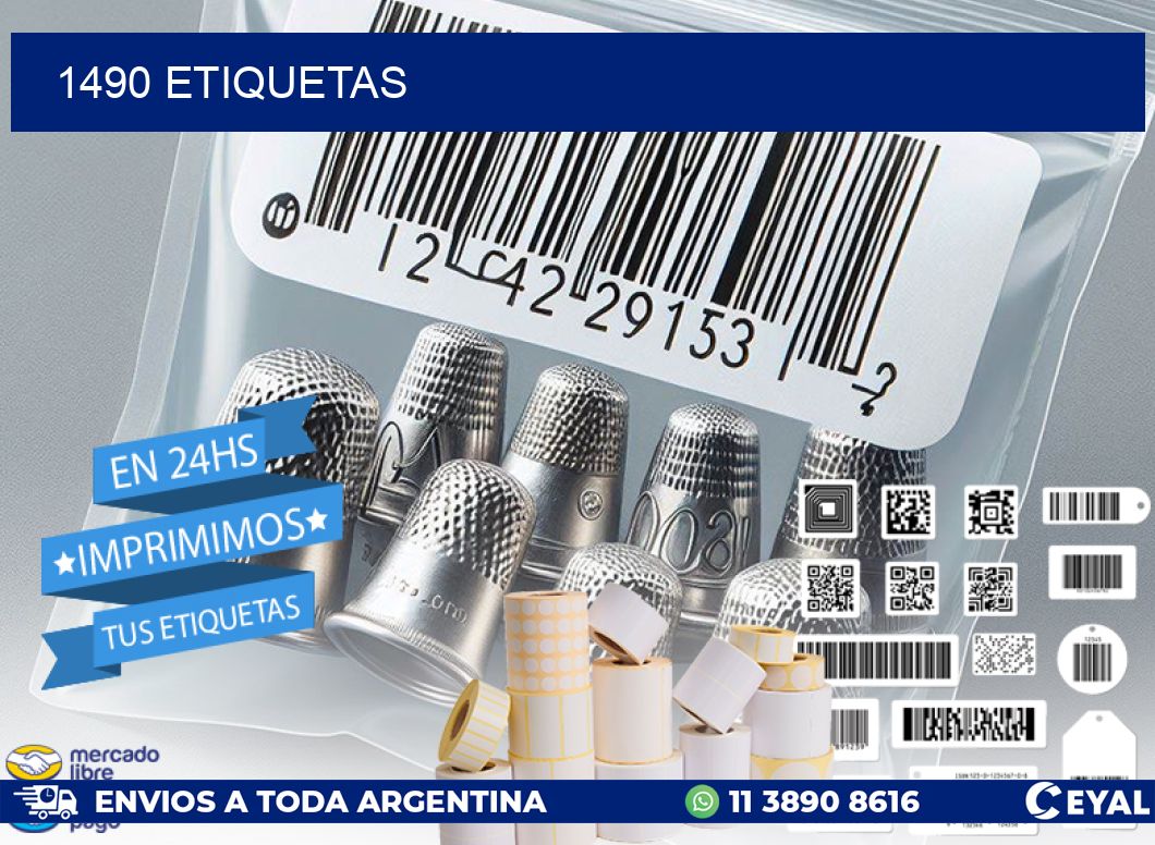 1490 ETIQUETAS