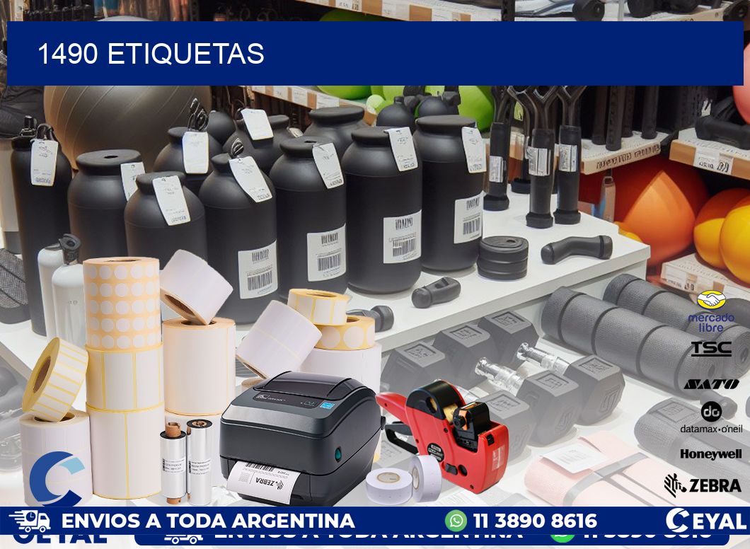 1490 ETIQUETAS