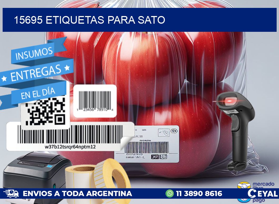 15695 ETIQUETAS PARA SATO