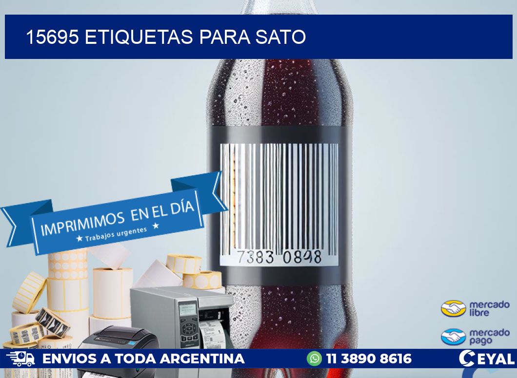 15695 ETIQUETAS PARA SATO