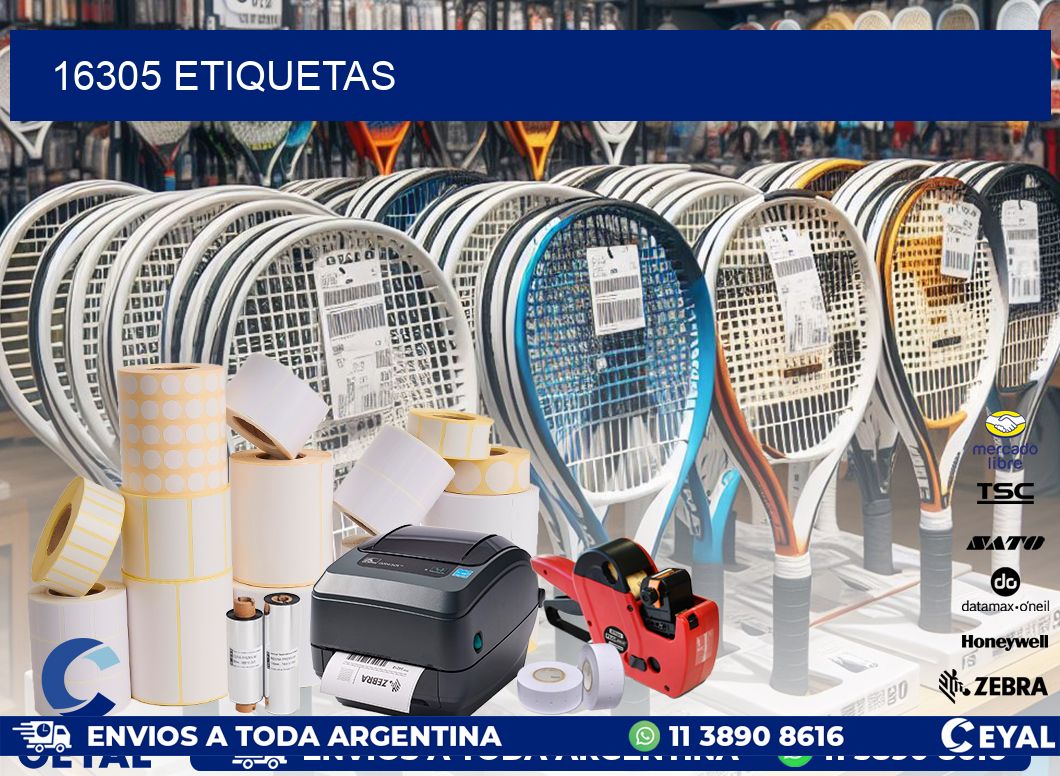 16305 ETIQUETAS