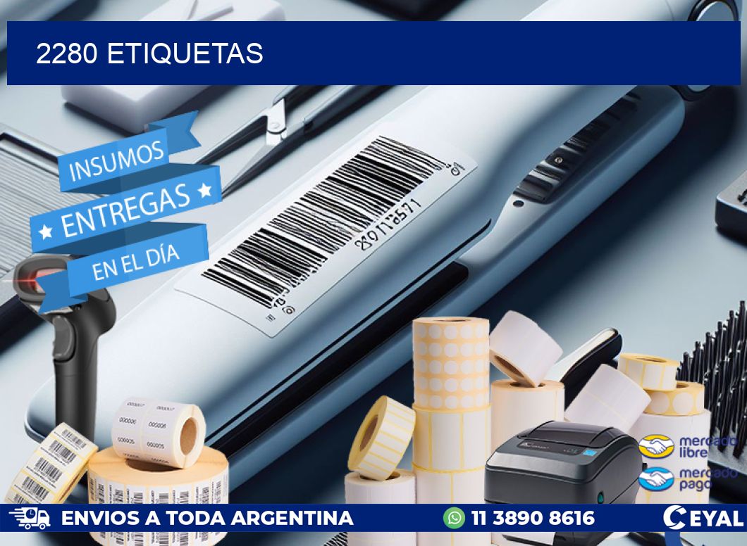 2280 ETIQUETAS