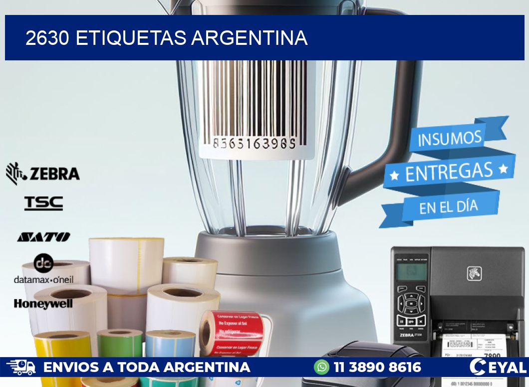 2630 ETIQUETAS ARGENTINA