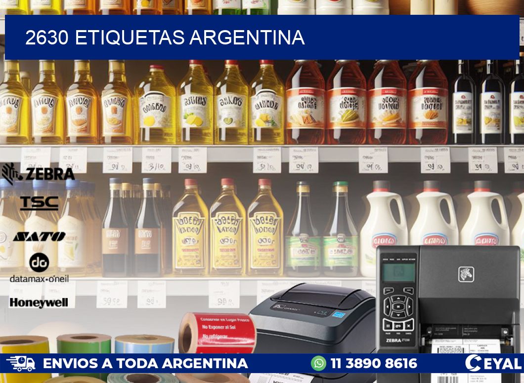 2630 ETIQUETAS ARGENTINA