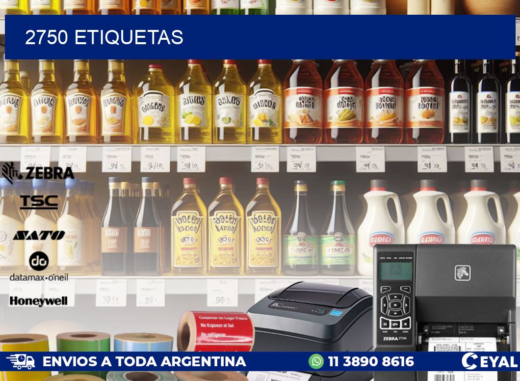 2750 ETIQUETAS