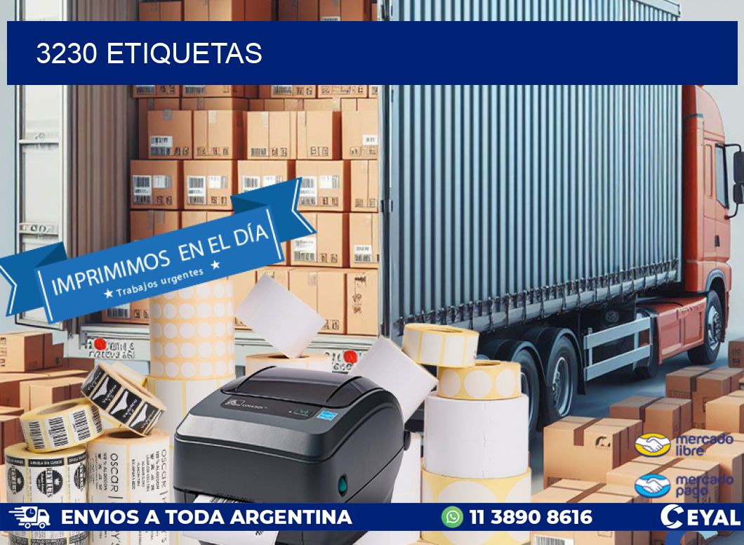 3230 ETIQUETAS