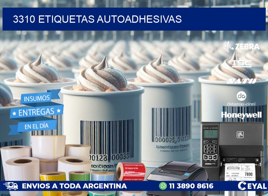 3310 ETIQUETAS AUTOADHESIVAS