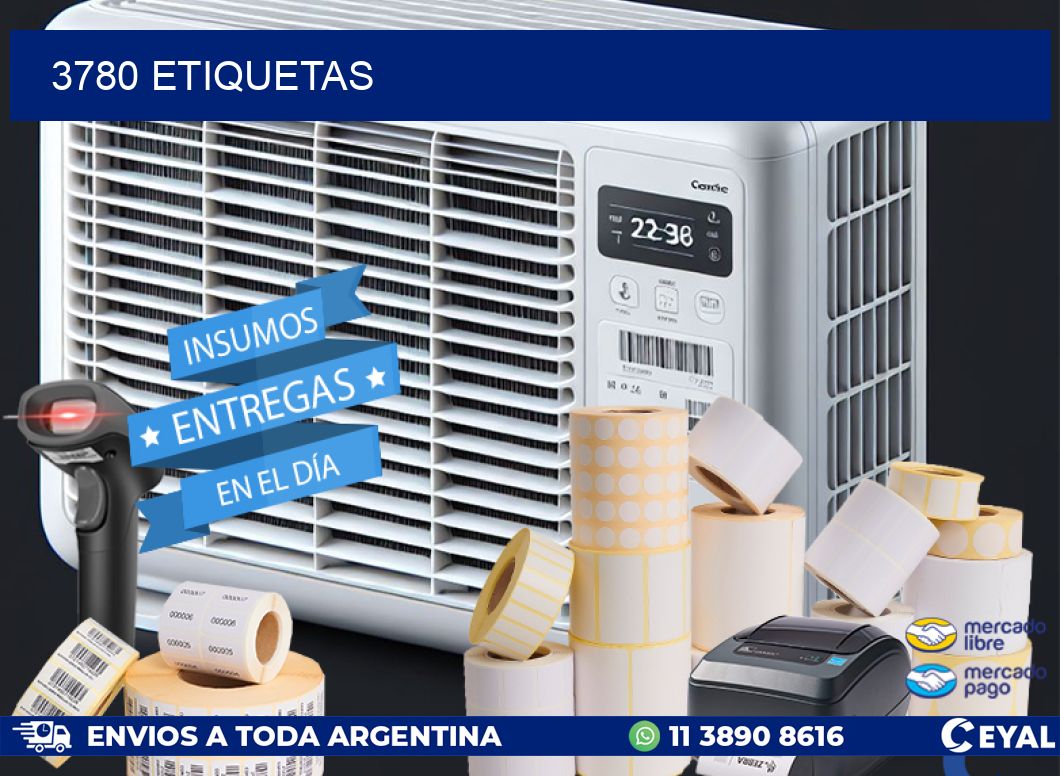 3780 ETIQUETAS