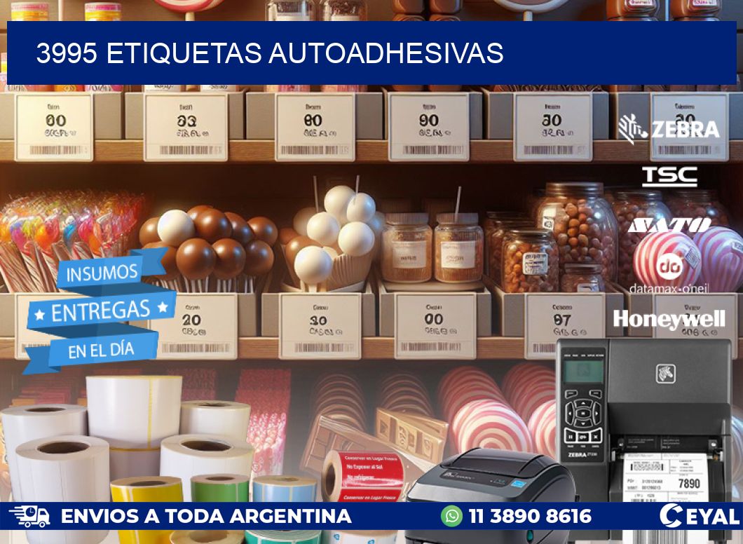 3995 ETIQUETAS AUTOADHESIVAS