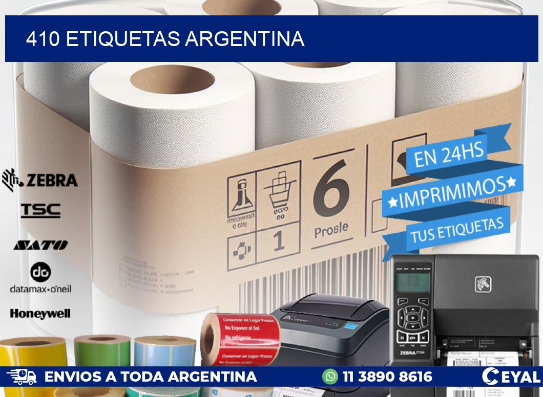 410 ETIQUETAS ARGENTINA