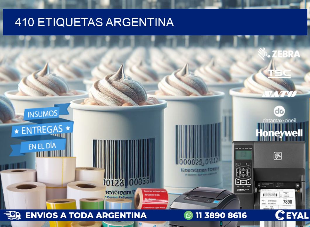410 ETIQUETAS ARGENTINA