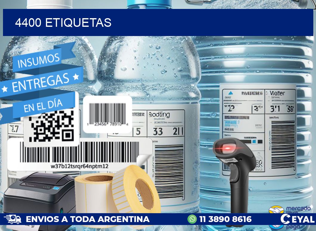 4400 ETIQUETAS