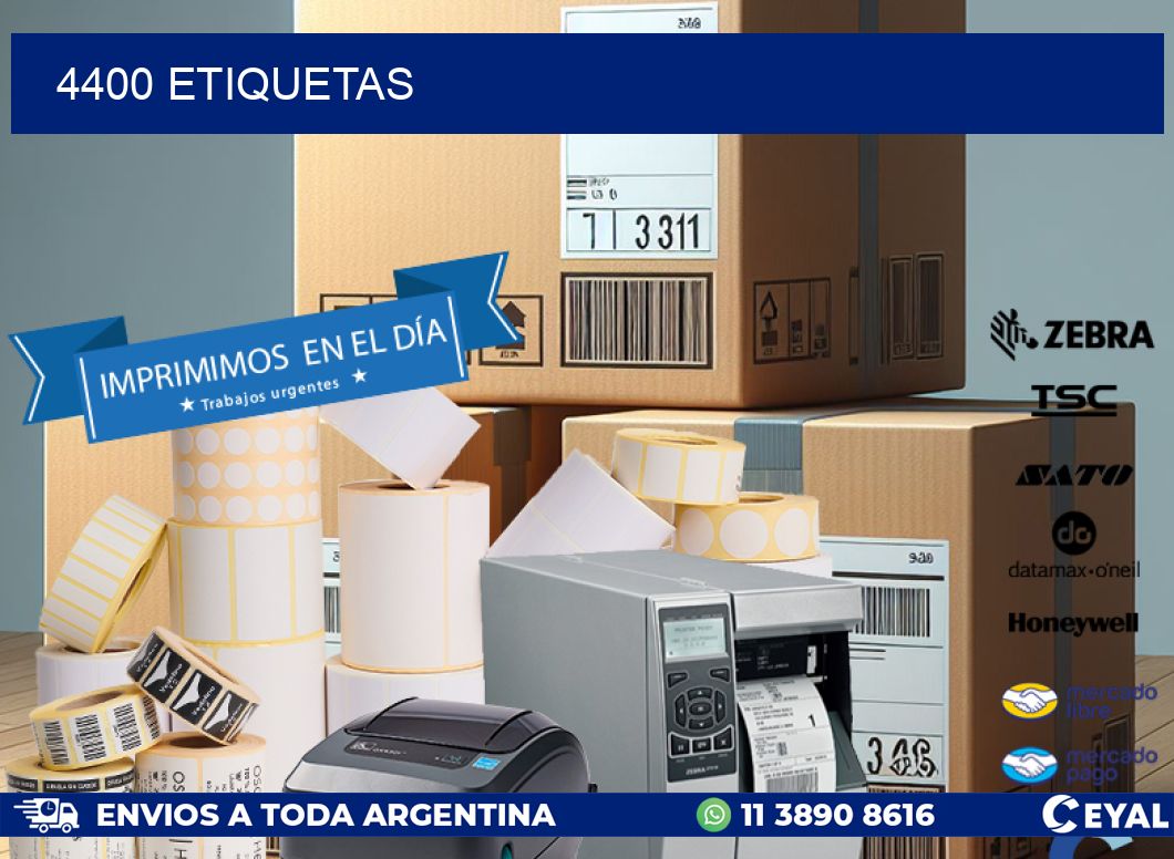 4400 ETIQUETAS
