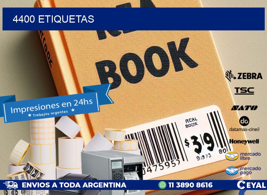 4400 ETIQUETAS