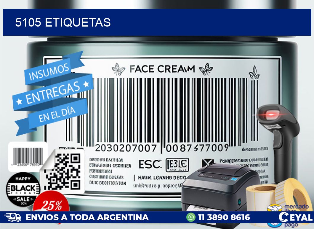 5105 ETIQUETAS