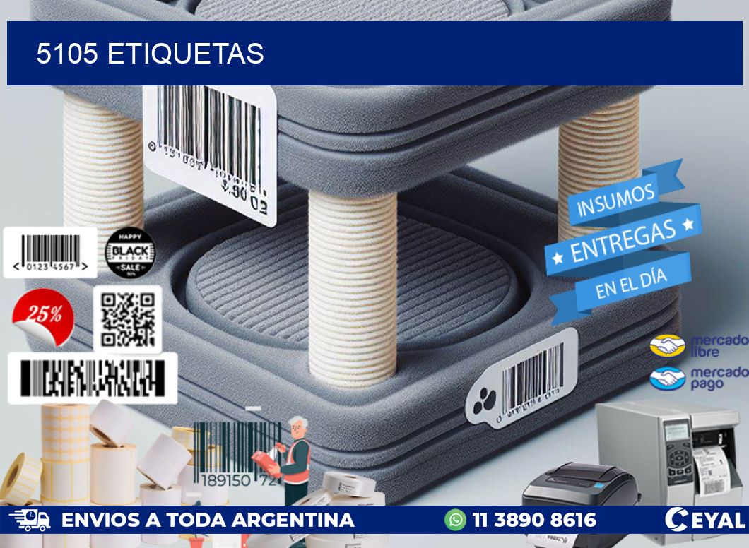5105 ETIQUETAS