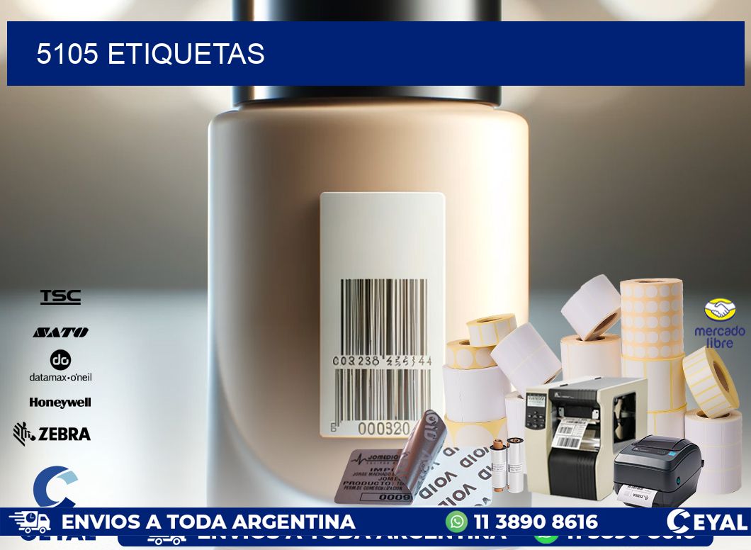 5105 ETIQUETAS