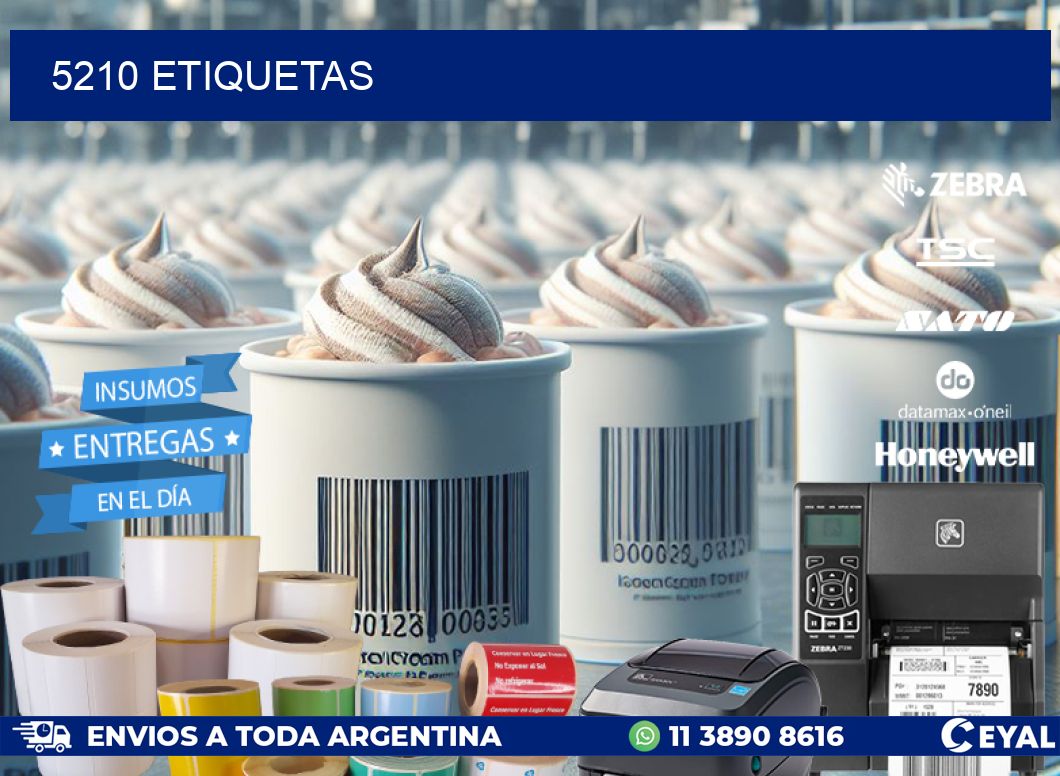 5210 ETIQUETAS