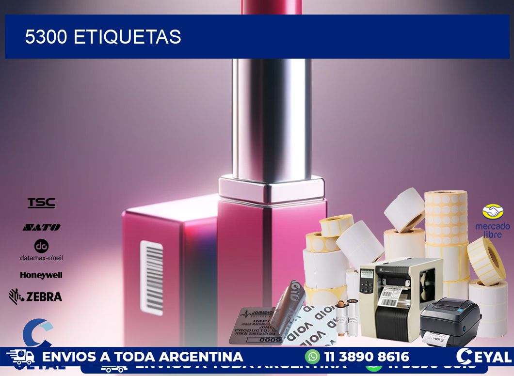 5300 ETIQUETAS