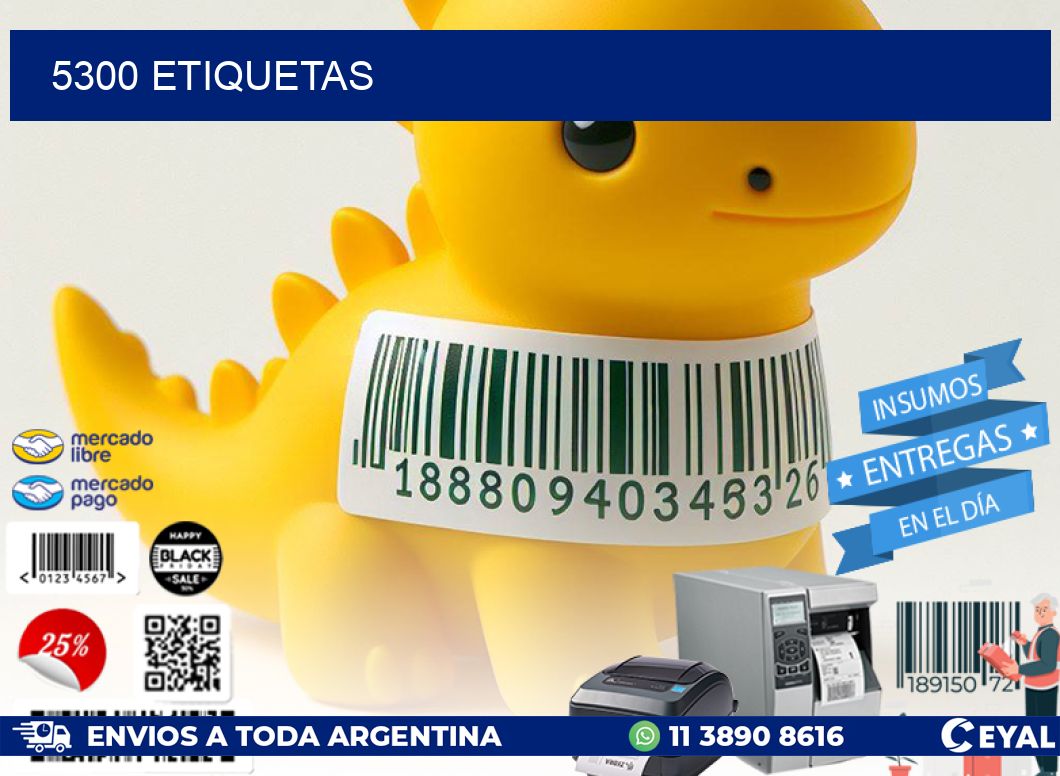 5300 ETIQUETAS
