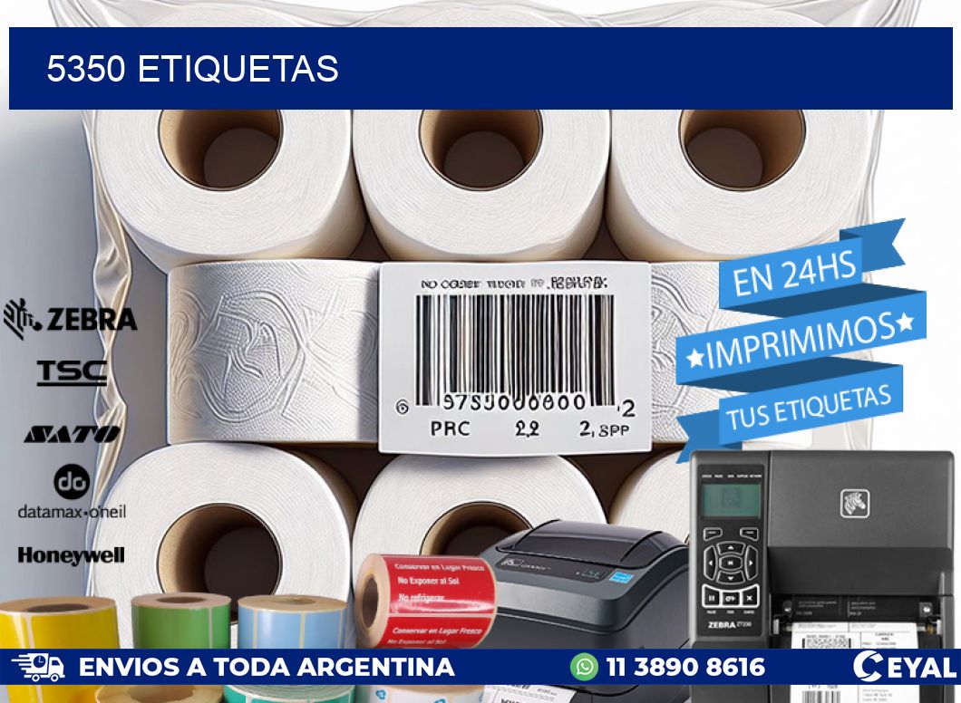 5350 ETIQUETAS