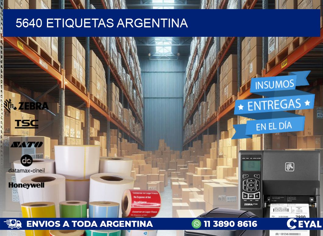 5640 ETIQUETAS ARGENTINA