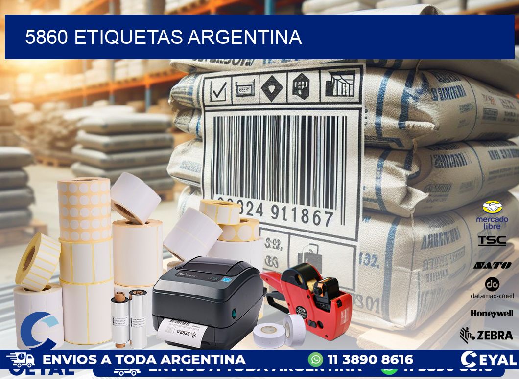 5860 ETIQUETAS ARGENTINA