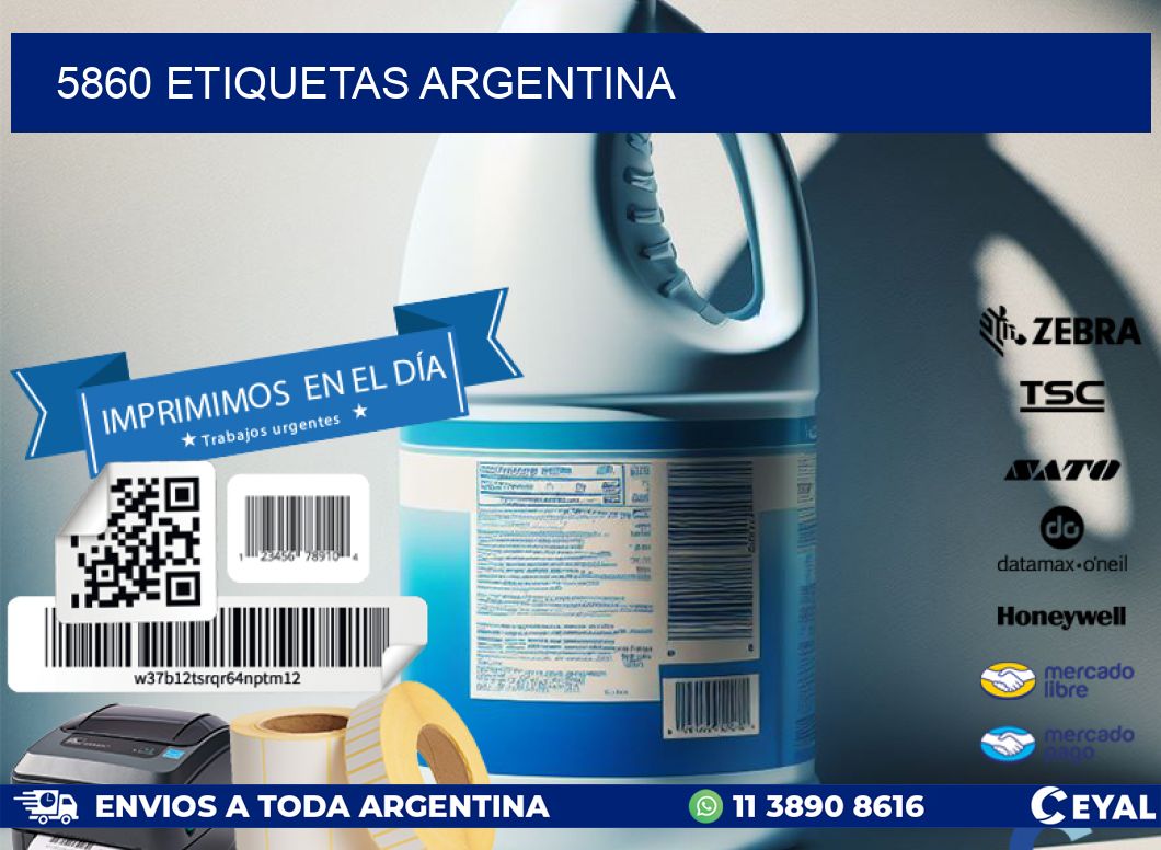 5860 ETIQUETAS ARGENTINA