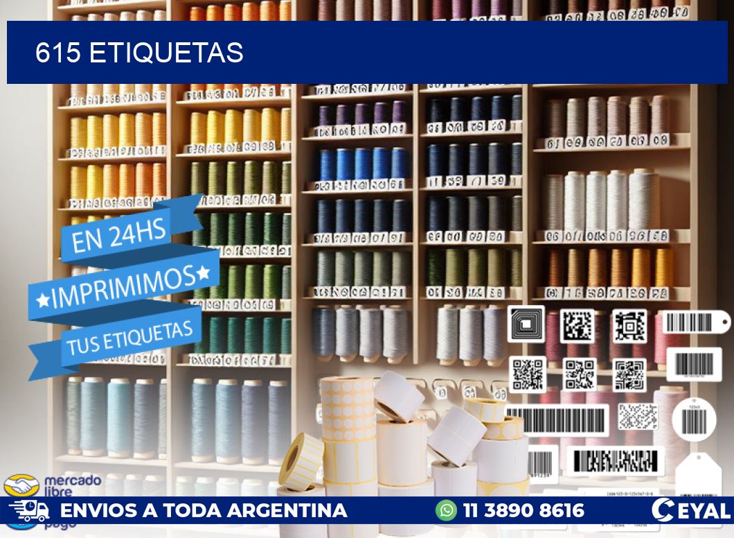 615 ETIQUETAS