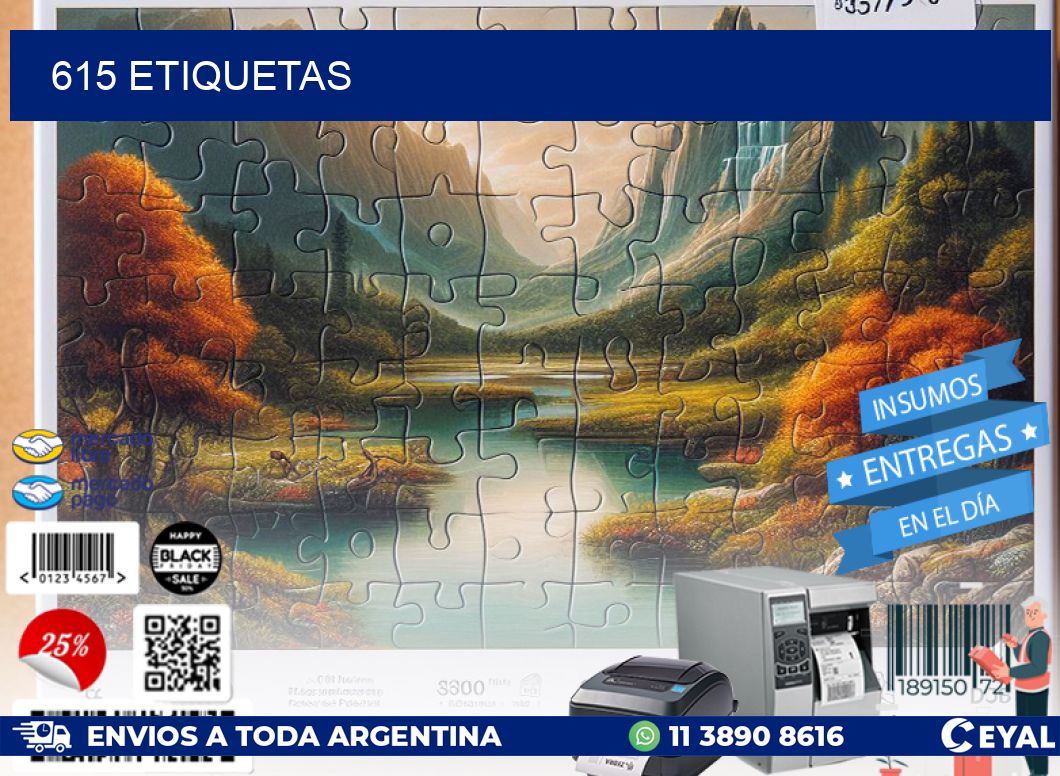 615 ETIQUETAS
