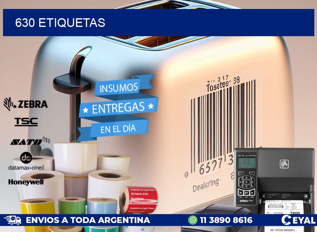630 ETIQUETAS