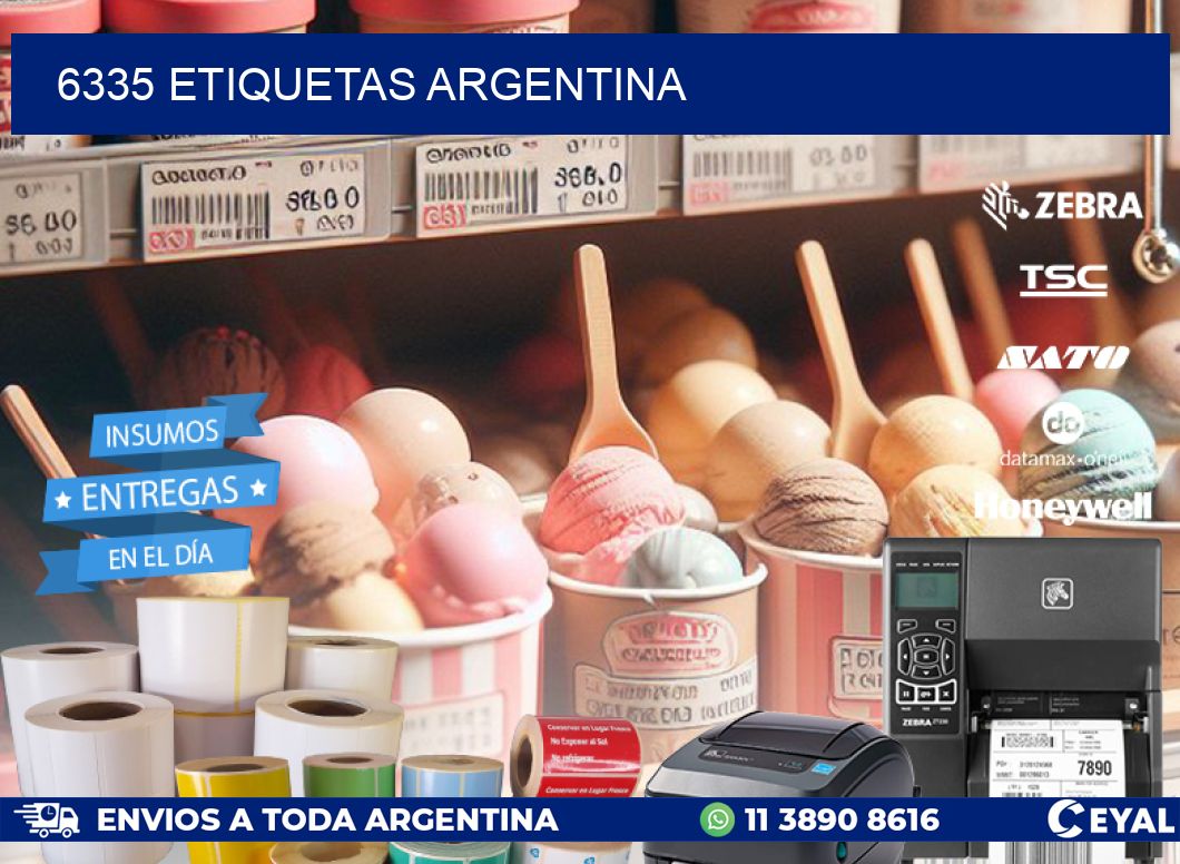 6335 ETIQUETAS ARGENTINA