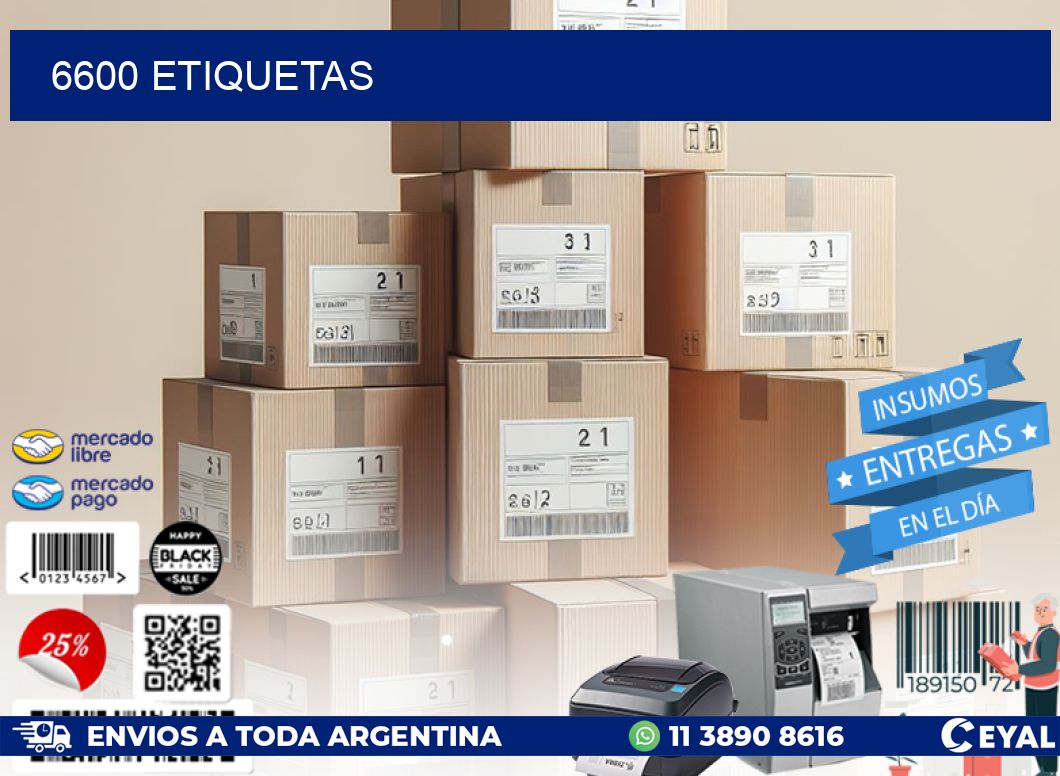 6600 ETIQUETAS