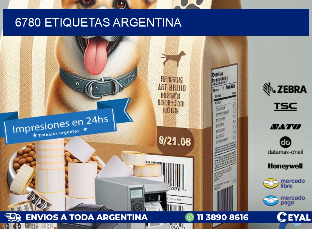 6780 ETIQUETAS ARGENTINA