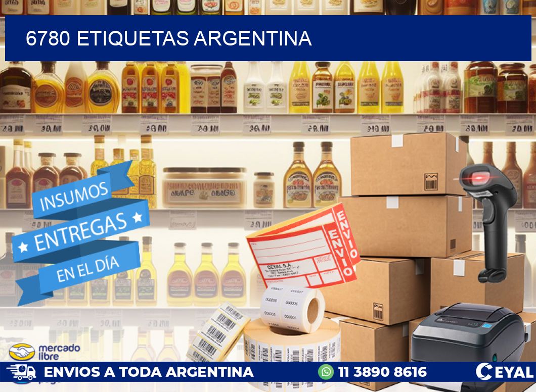 6780 ETIQUETAS ARGENTINA