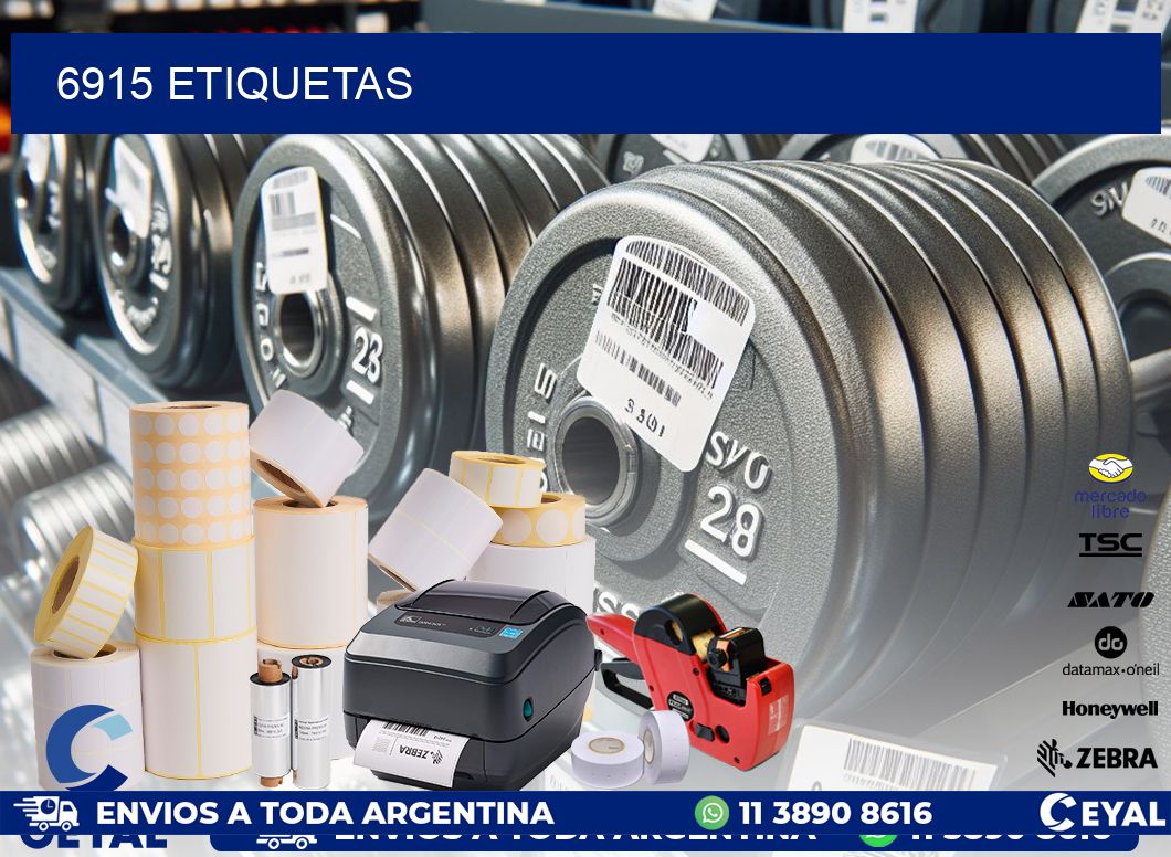6915 ETIQUETAS