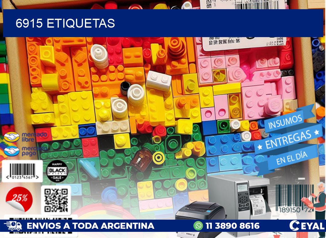 6915 ETIQUETAS