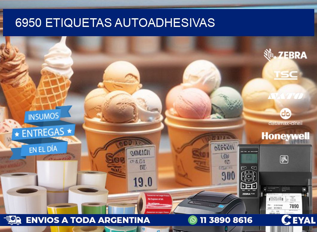 6950 ETIQUETAS AUTOADHESIVAS