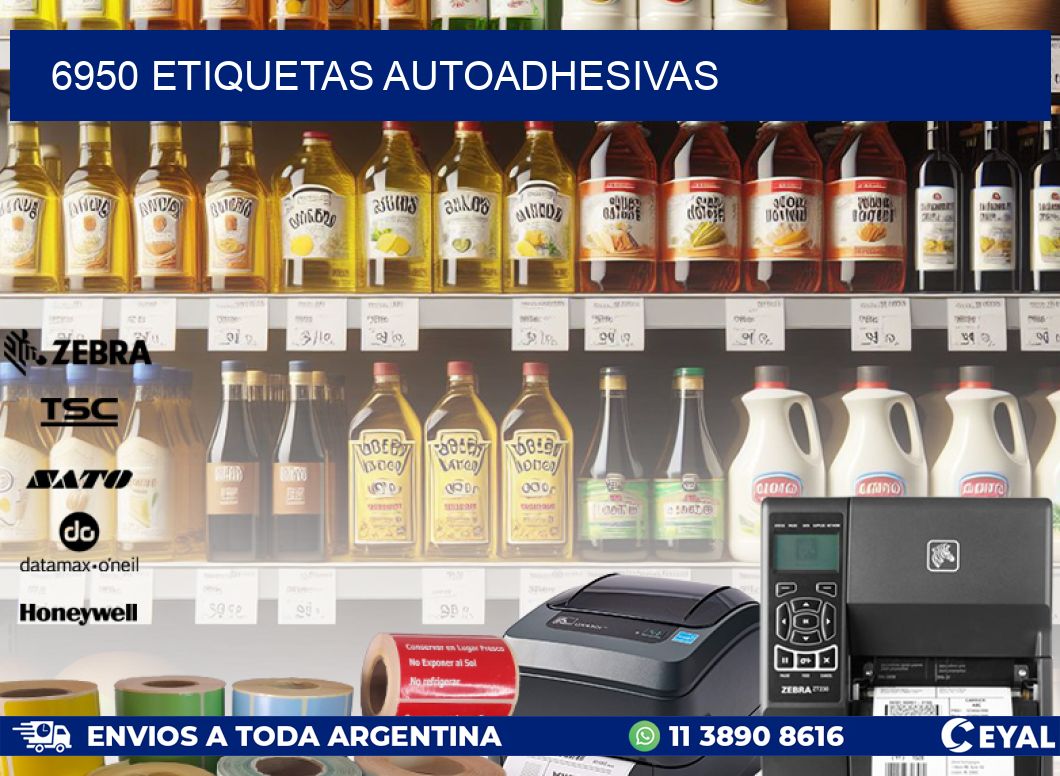 6950 ETIQUETAS AUTOADHESIVAS