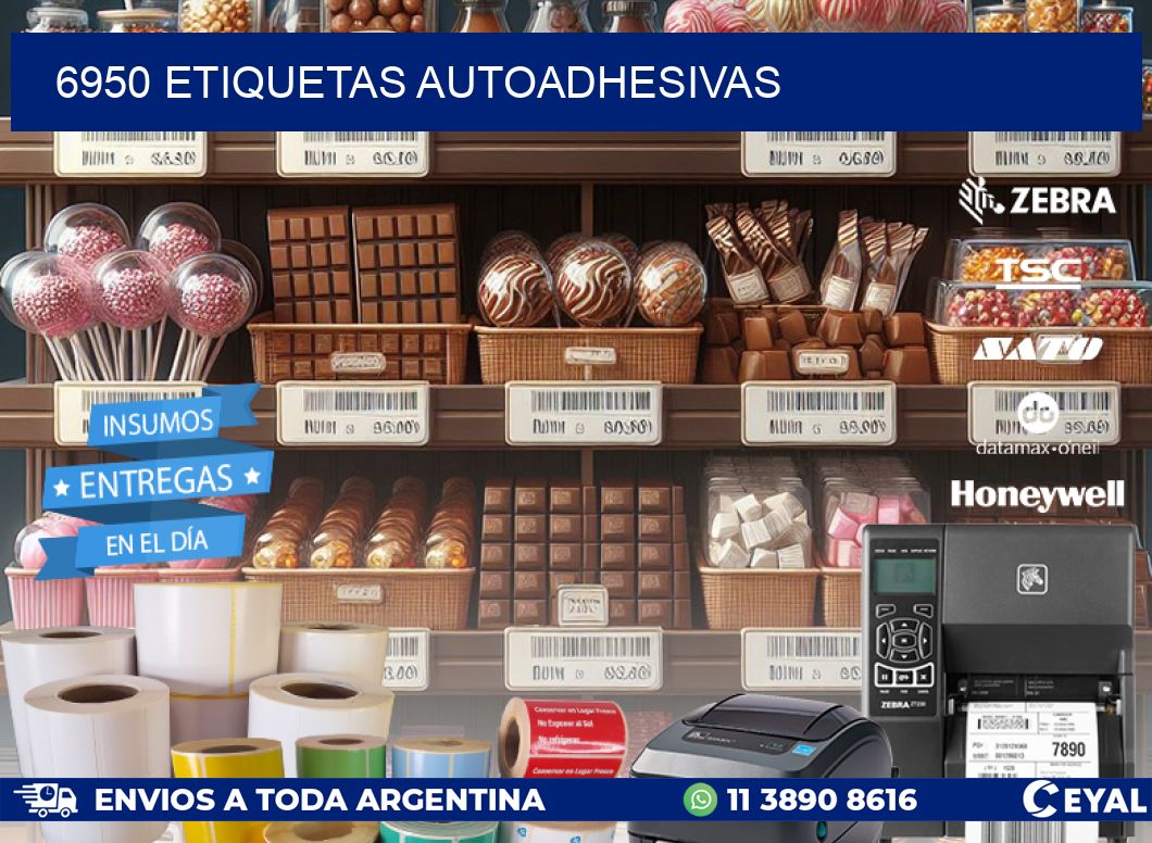 6950 ETIQUETAS AUTOADHESIVAS
