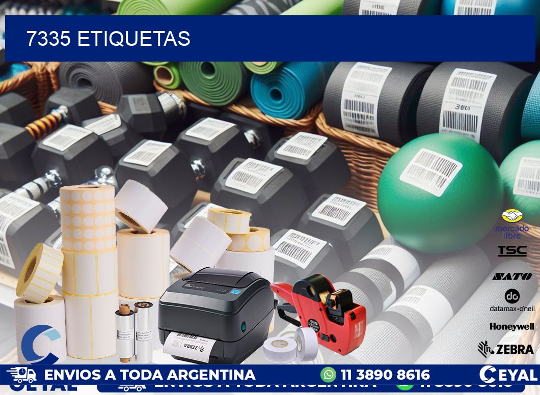 7335 ETIQUETAS
