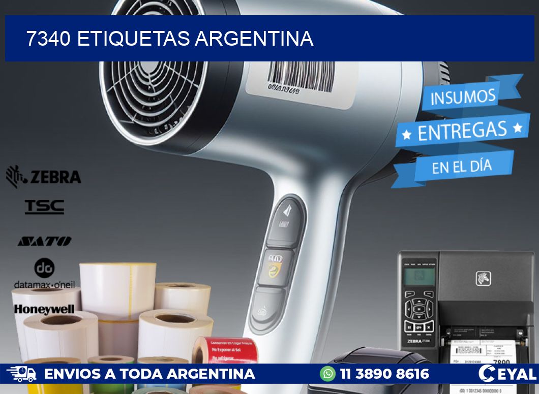 7340 ETIQUETAS ARGENTINA