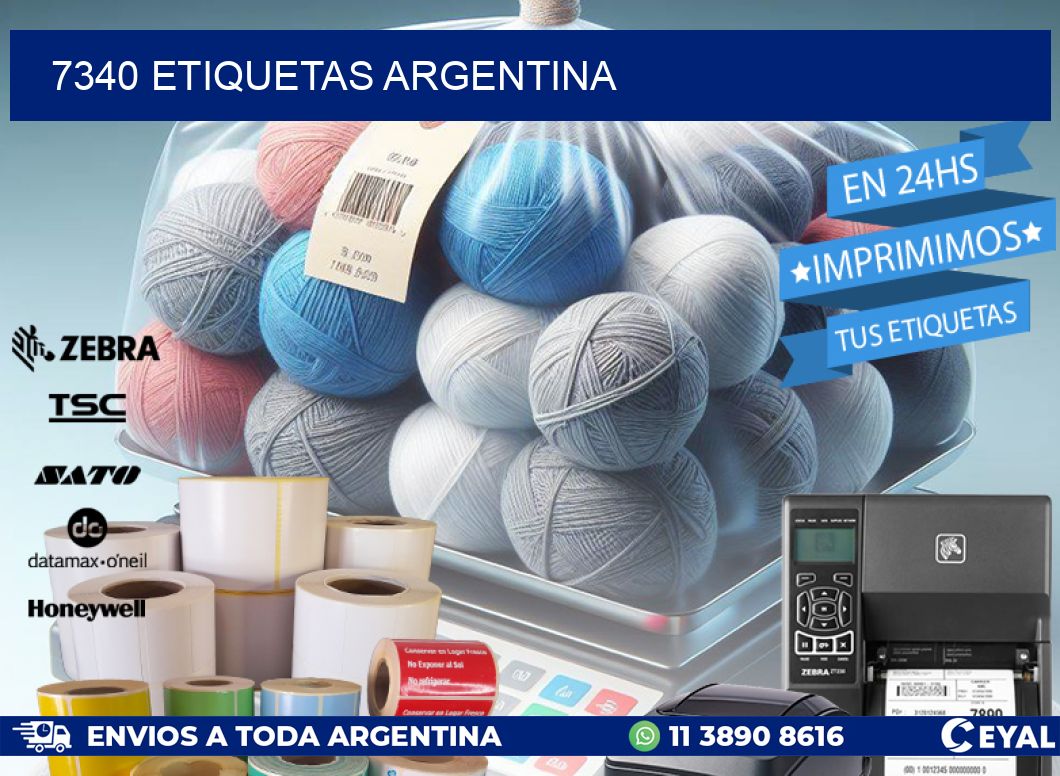 7340 ETIQUETAS ARGENTINA