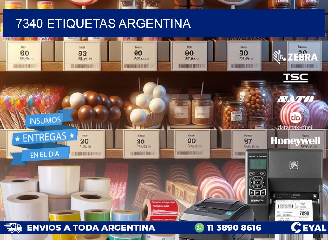 7340 ETIQUETAS ARGENTINA