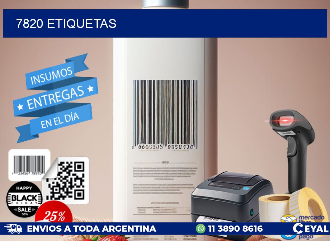 7820 ETIQUETAS