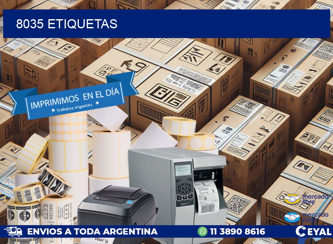 8035 ETIQUETAS