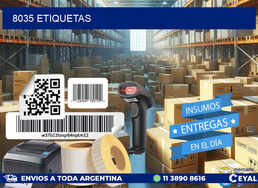 8035 ETIQUETAS