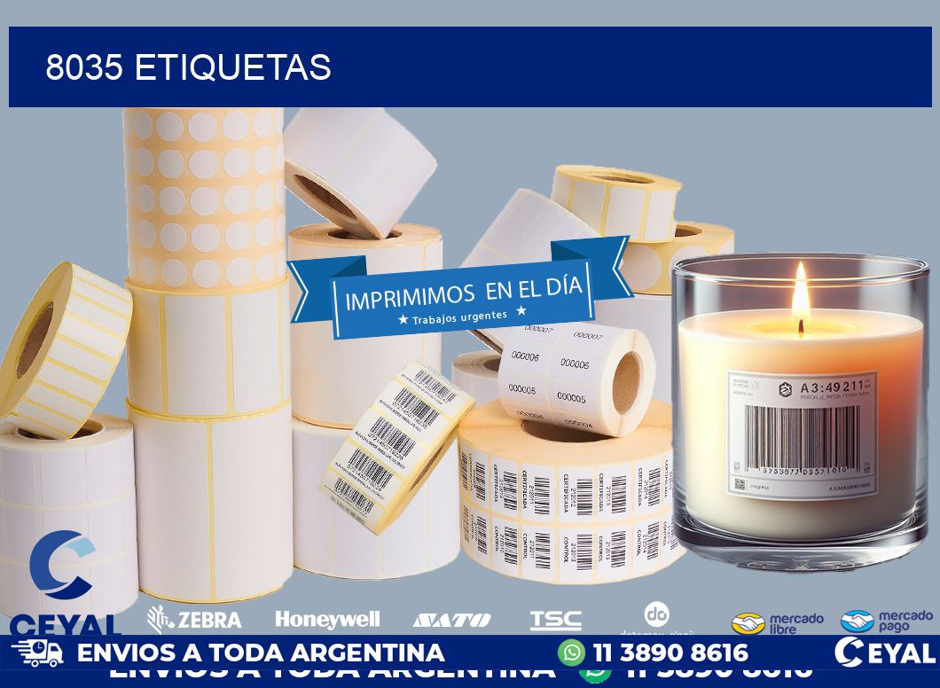 8035 ETIQUETAS
